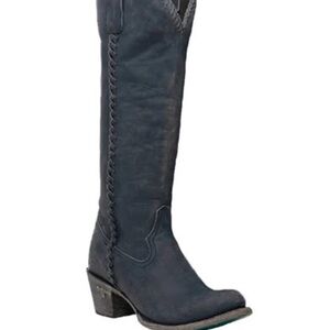 LANE WOMEN'S PLANE JANE
WESTERN TALL BOOTS - ROUND
TOE Size 9
